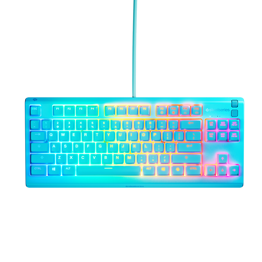 SteelSeries Apex 3 TKL, Aqua, US