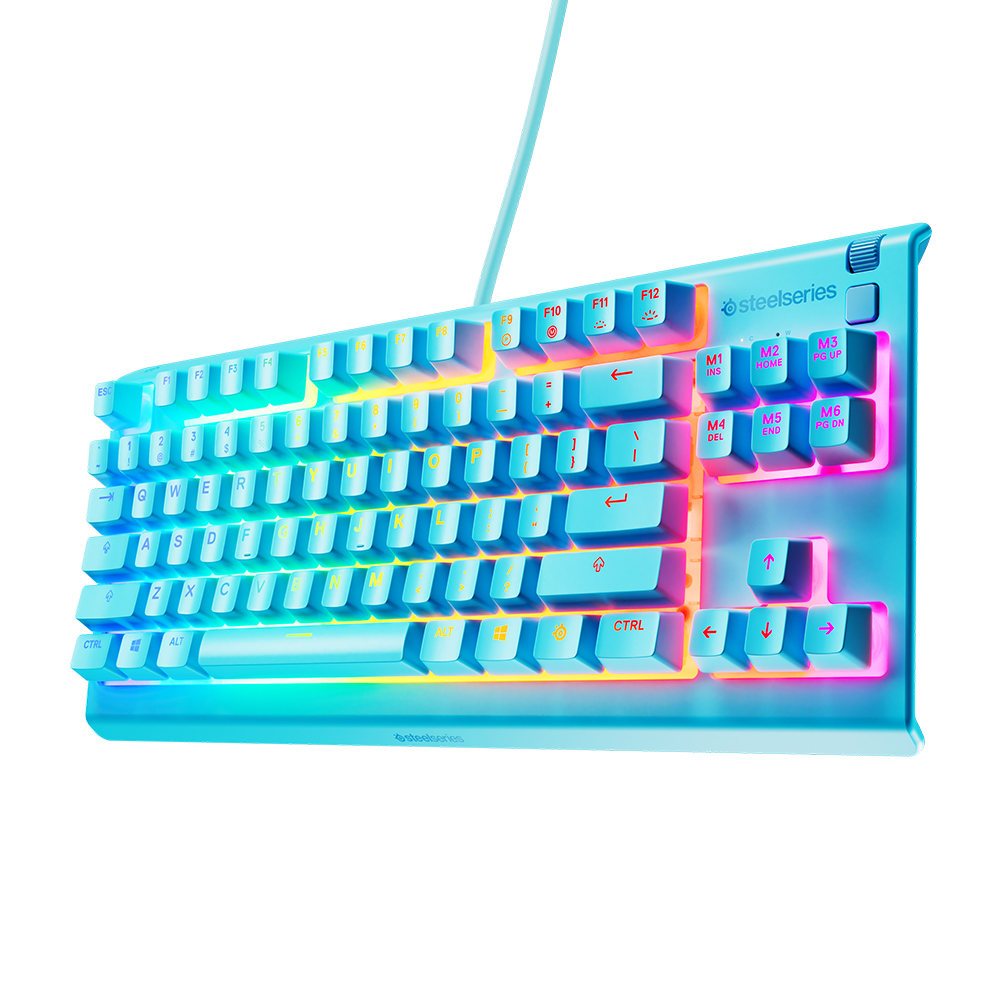 SteelSeries Apex 3 TKL, Aqua, US