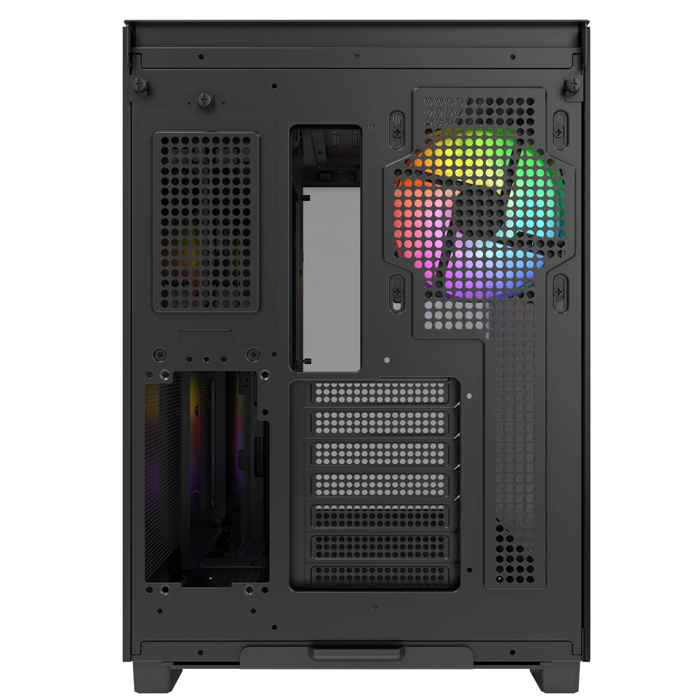 Montech KING 65 PRO, Tempered Glass, ARGB, Black