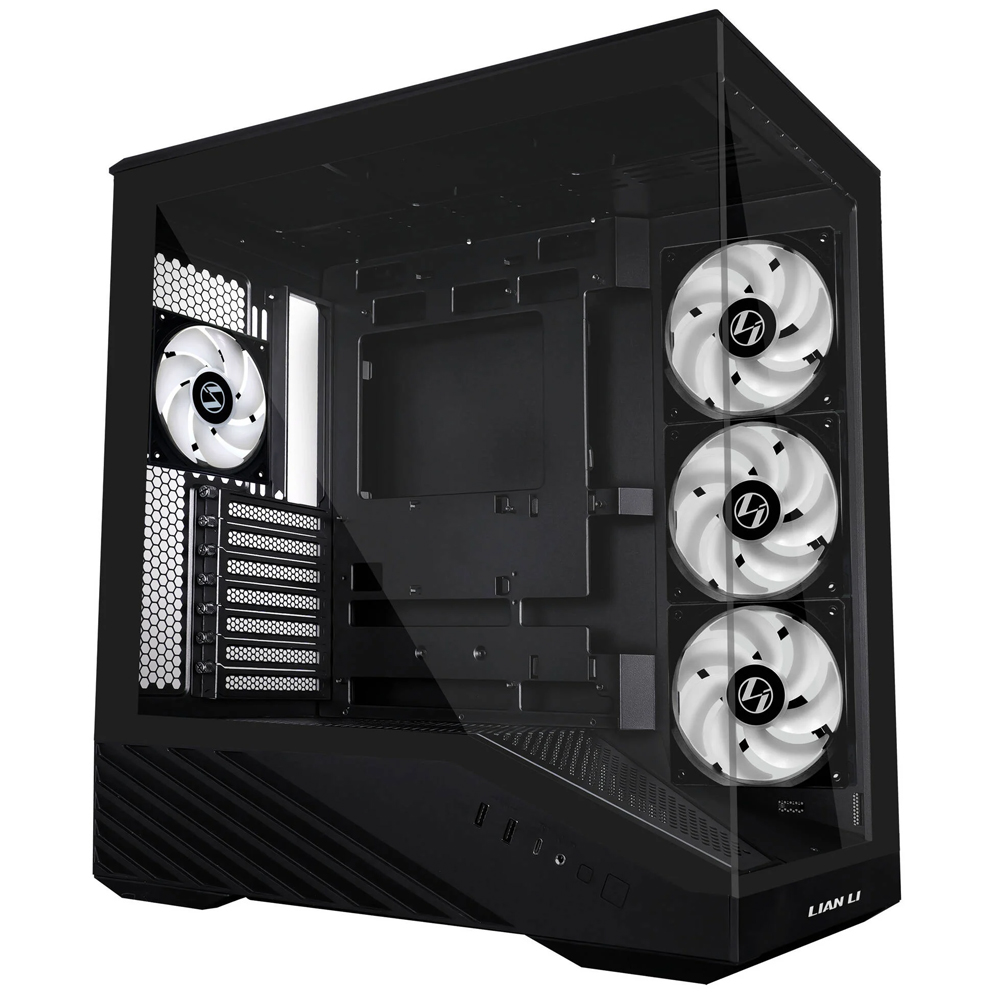 Lian Li Vector V100, Tempered Glass, Black
