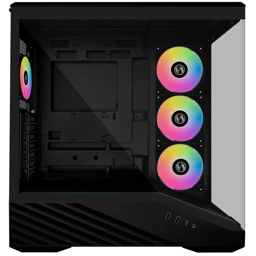 Lian Li Vector V100, Tempered Glass, Black