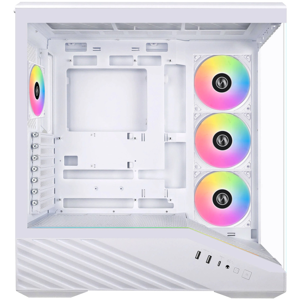 Lian Li Vector V100, Tempered Glass, White