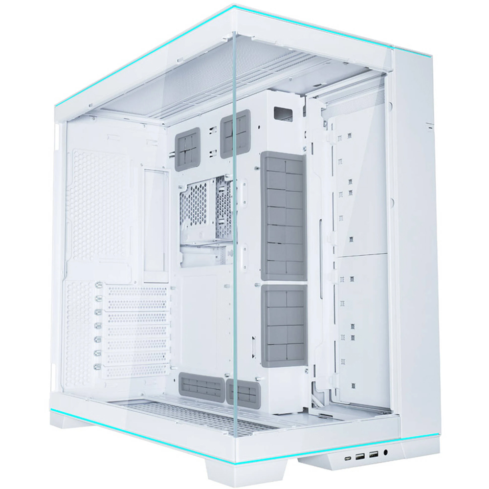 Lian Li O11D EVO RGB, Tempered Glass, White