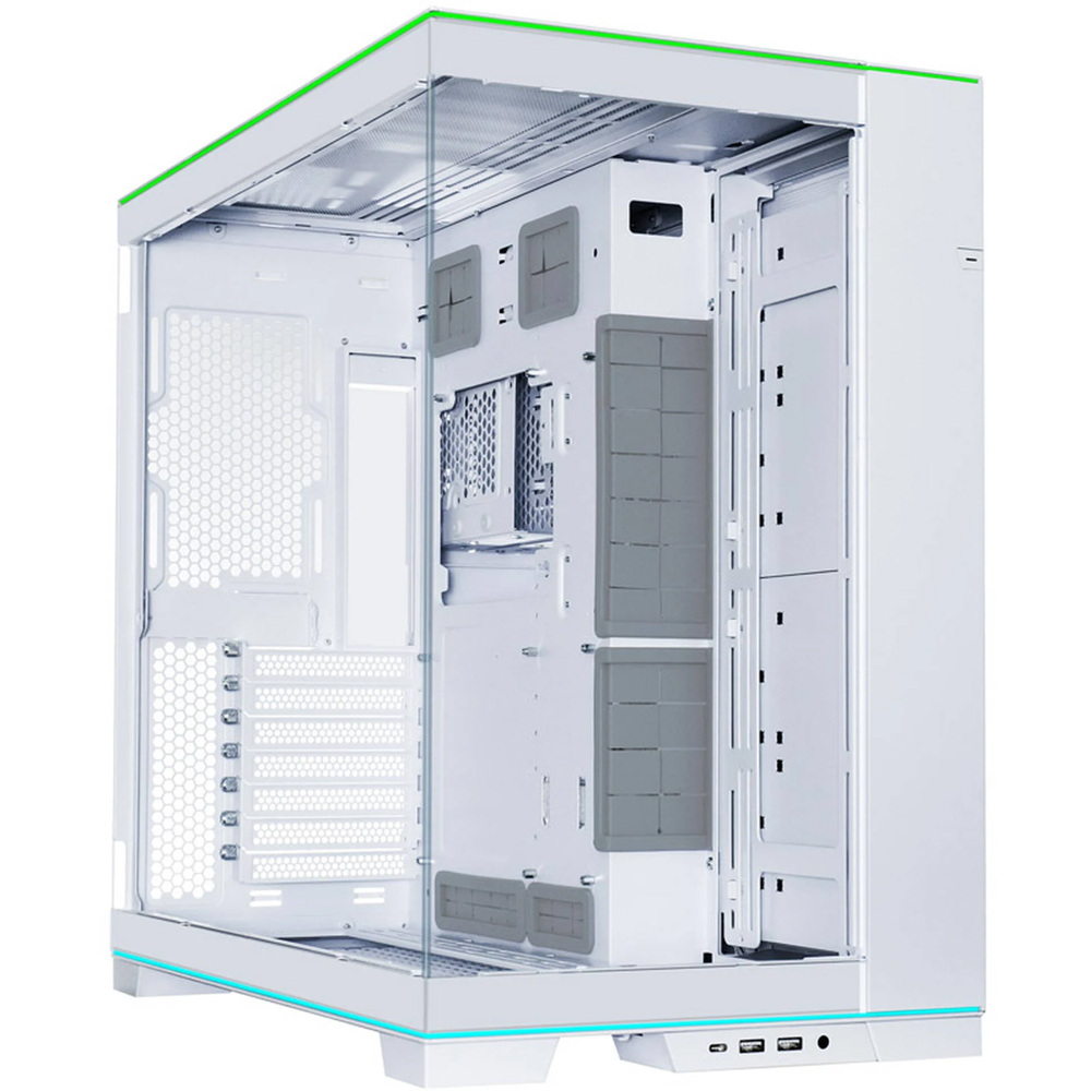 Lian Li O11D EVO RGB, Tempered Glass, White