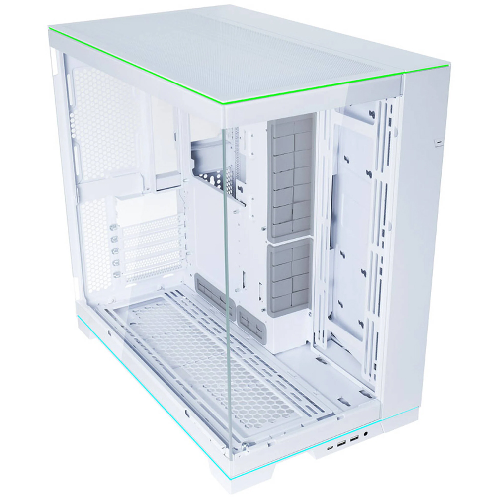 Lian Li O11D EVO RGB, Tempered Glass, White