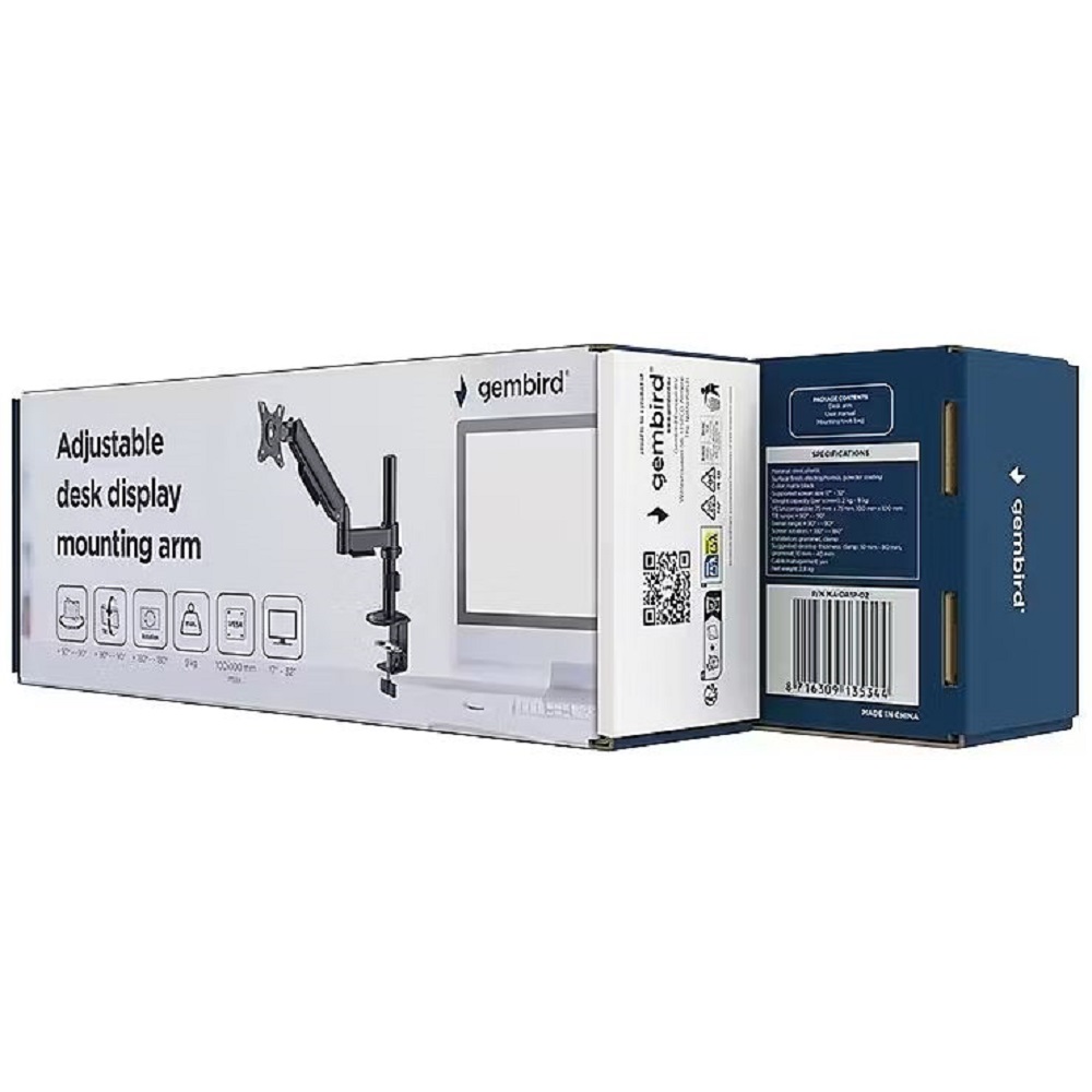 Gembird MA-DA1P-02, 17-32"