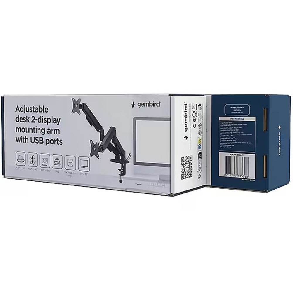 Gembird MA-DA2P-02, 17-32"