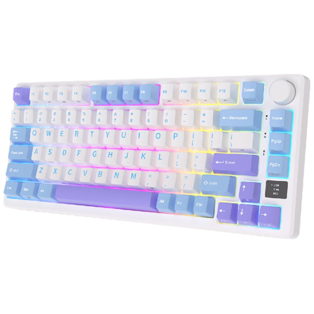 ROYAL KLUDGE M75 Taro Milk, Cream Switch, US