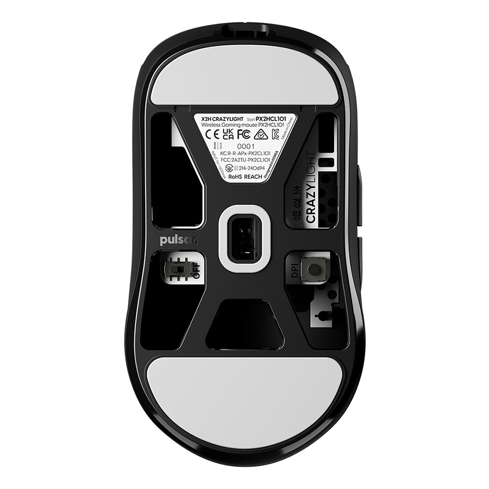 Pulsar X2H CRAZYLIGHT Wireless, Jet Black