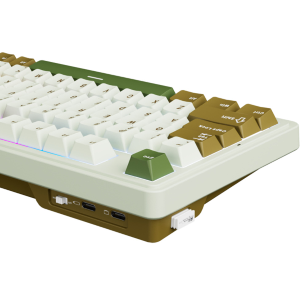 ROYAL KLUDGE N99 Palm Green, Beige Switch, US