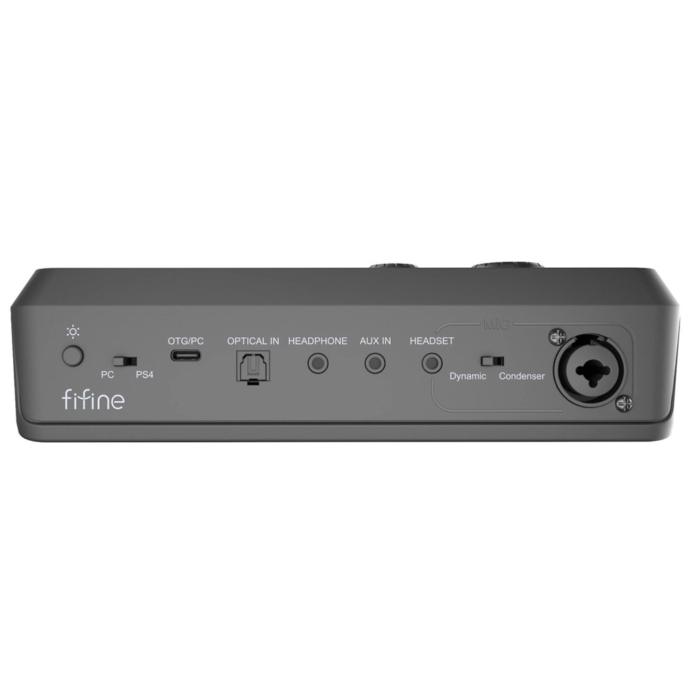 FIFINE AMPLIGAME SC8 Gaming USB Mixer