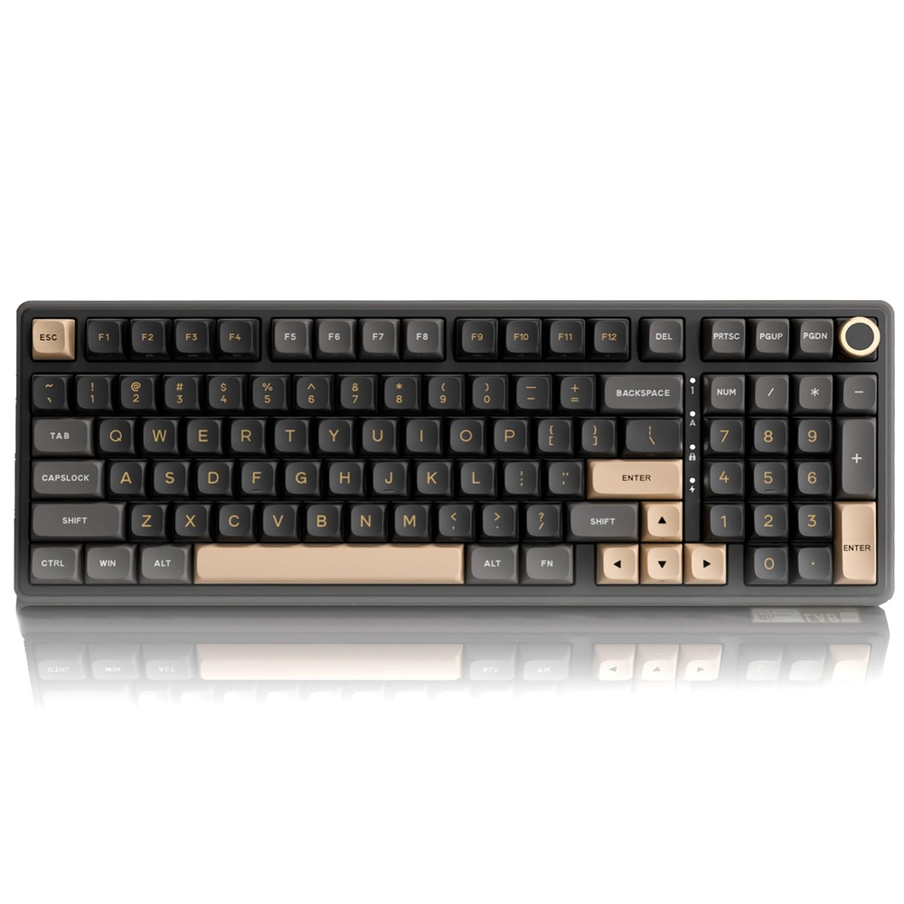 ROYAL KLUDGE R98 Pro Phantom, Beige Switch, US