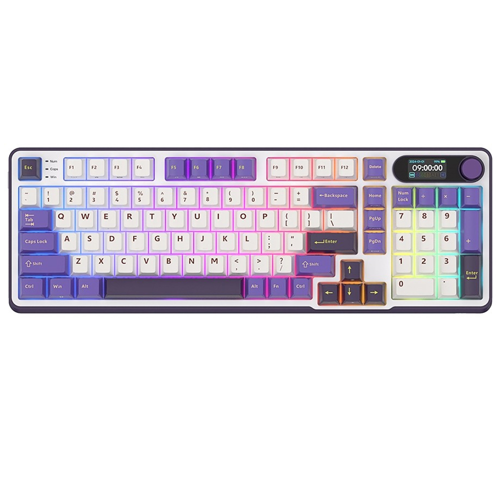 ROYAL KLUDGE RK S98 Blackberry, Brown Switch, US