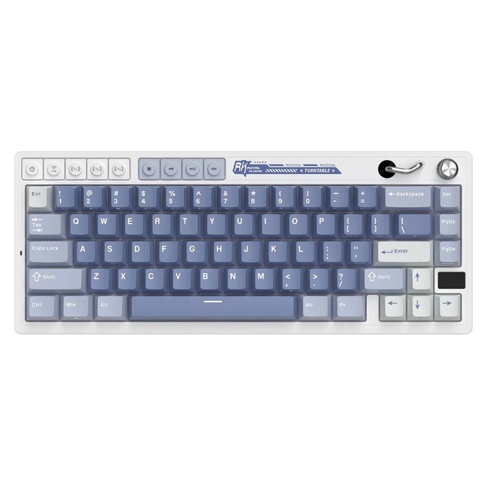 ROYAL KLUDGE M65 Ocean Blue,  Beige Switch, US