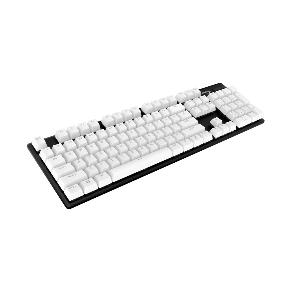 HyperX Double Shot PBT Keycap Full Set, White