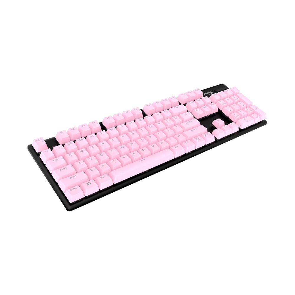 HyperX Double Shot PBT Keycap Full Set, Pink