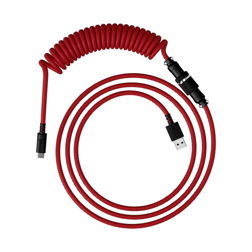 HyperX Coiled Cable, Red Black