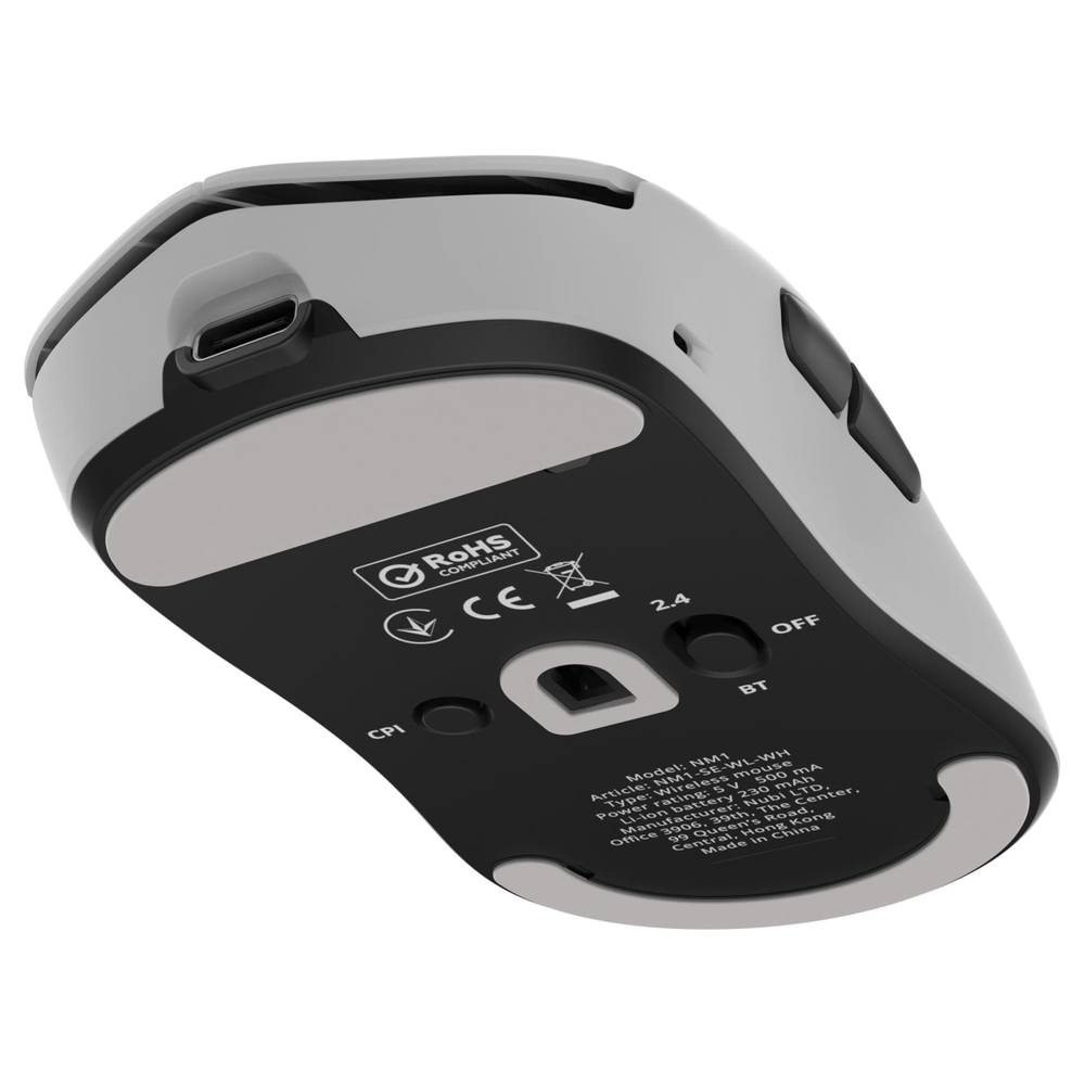 Nubi Mouse NM1 SE Wireless, White