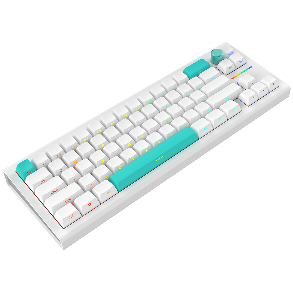 Nubi NK68 PRO White, G3MS Aquamarine Switch, US