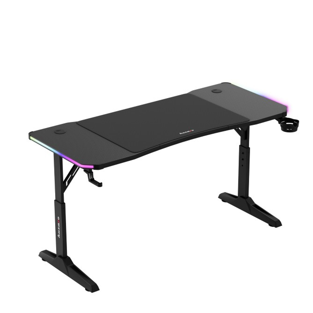 Huzaro Hero 3.6 RGB Gaming Desk, Black