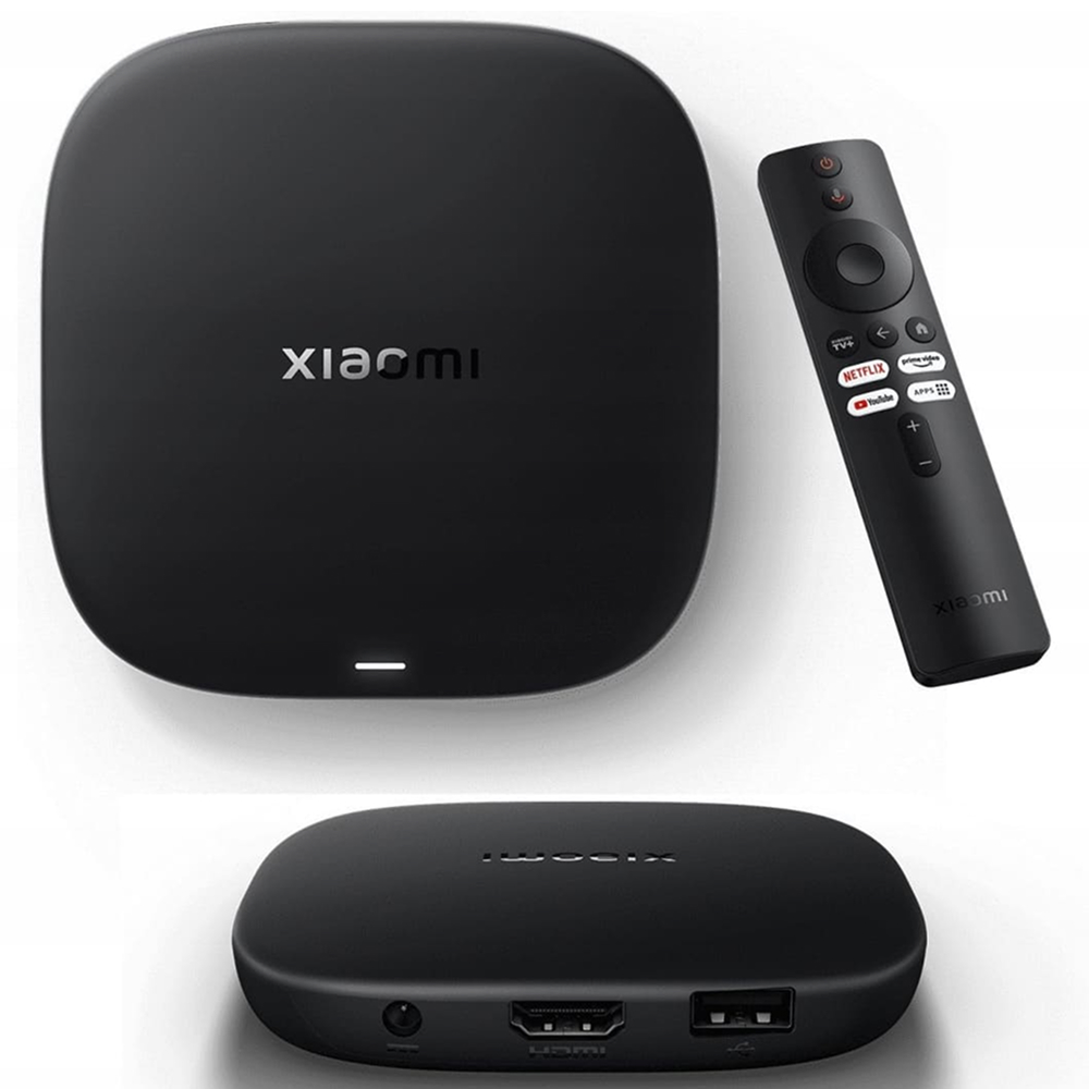 Xiaomi Mi TV Box S 4K 3nd Gen, Black