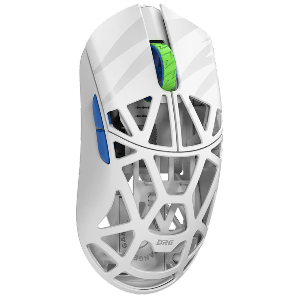 WLMouse × DRG Beast X Mini Pro Solid Sides, Omron Opticals Switches, White