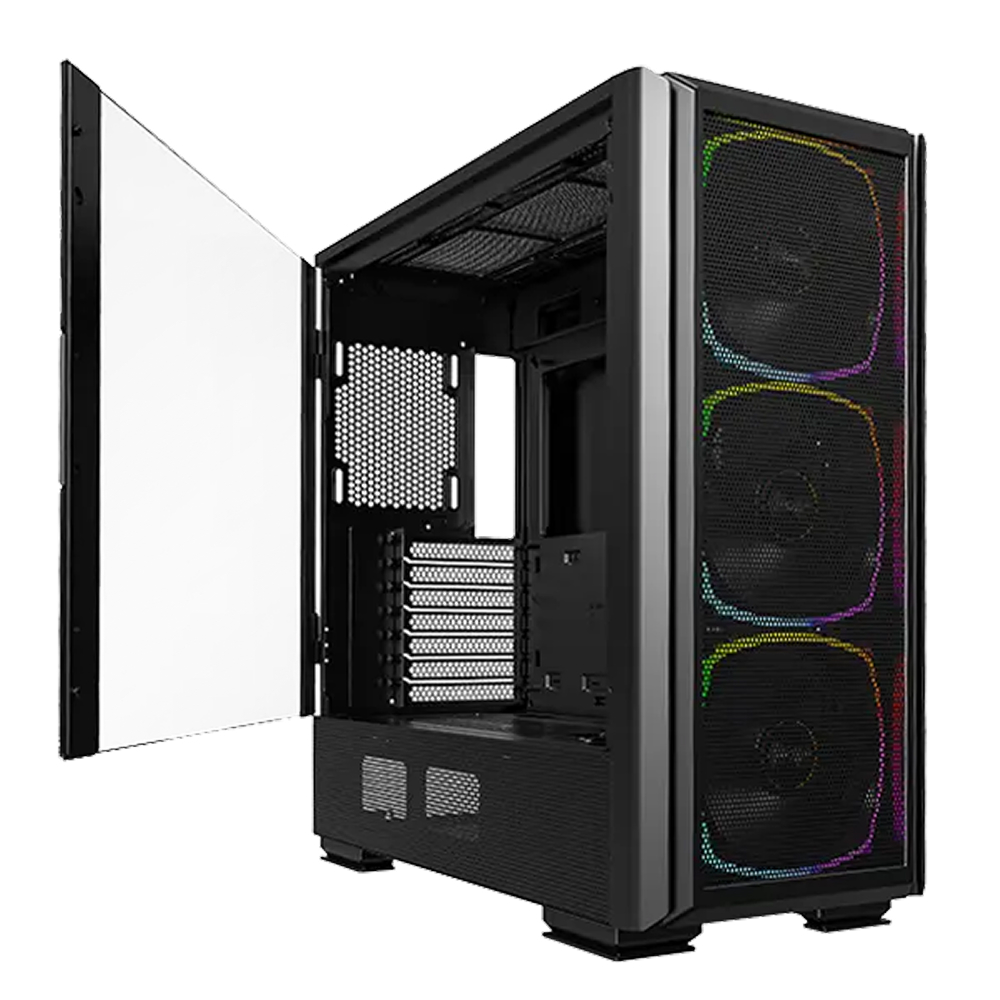 Montech SKY TWO GX Midi-Tower, Tempered Glass, Black