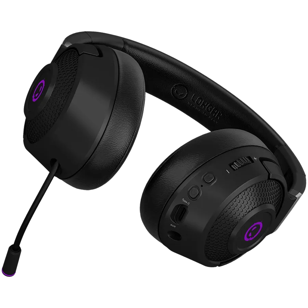 LORGAR Noah 702 Wireless, Black