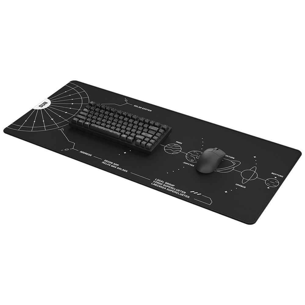 Dark Project Terra Nova Mousepad, Black, XL