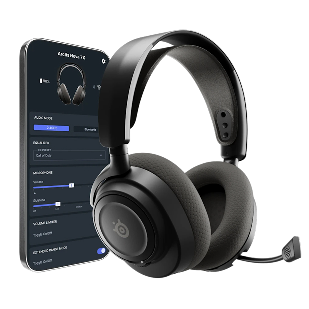 SteelSeries Arctis Nova 7X Gen 2 Wireless, Black