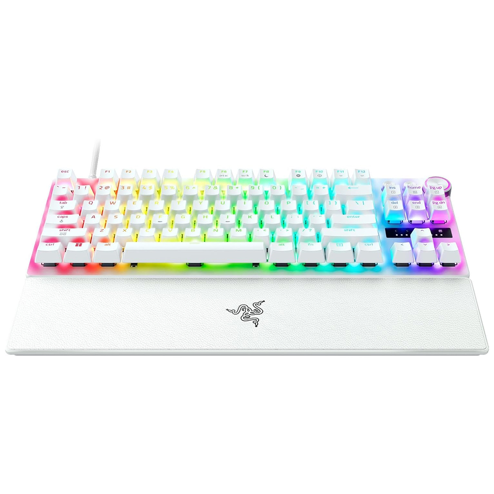 Razer Huntsman V3 Pro Tenkeyless 8KHz, White, US