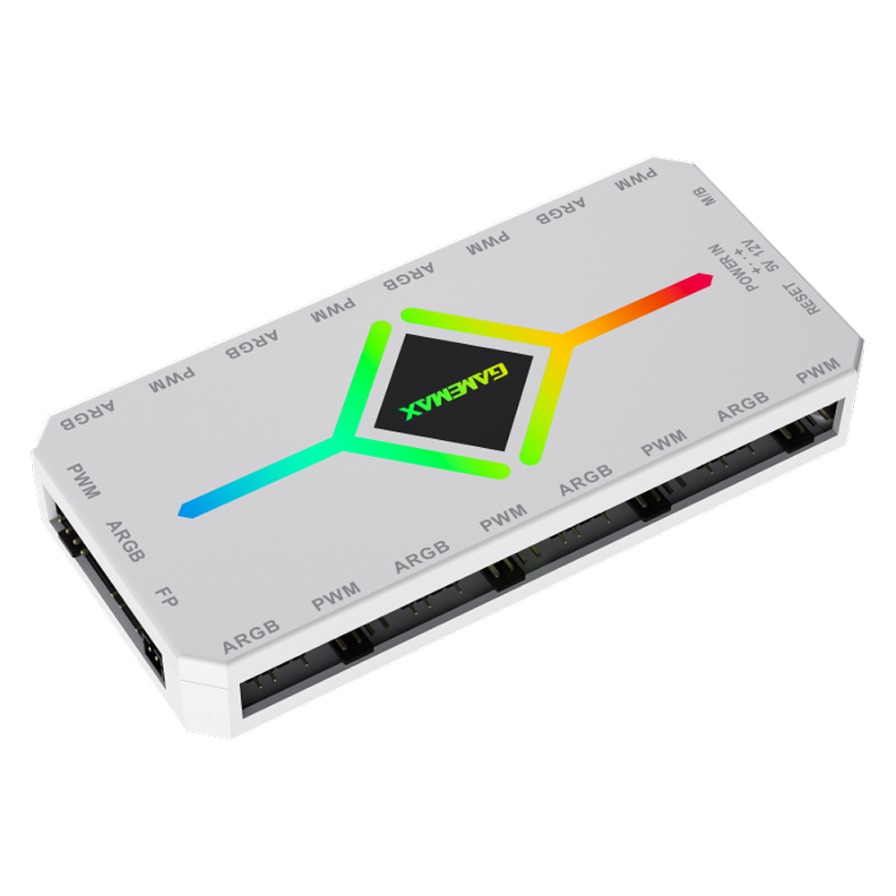 GAMEMAX V4.0 ARGB+PWM HUB WT