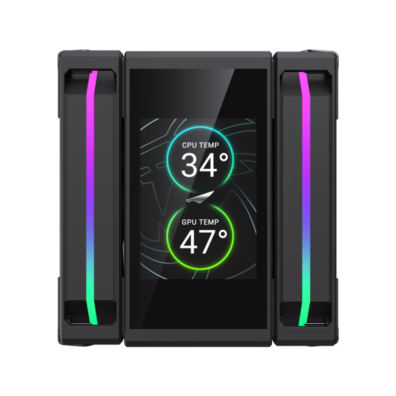 GAMEMAX SIGMA 620 LCD BK