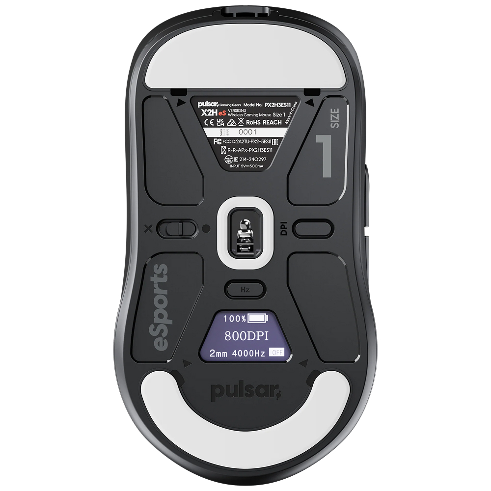 Pulsar X2H V3 eS Medium, Black