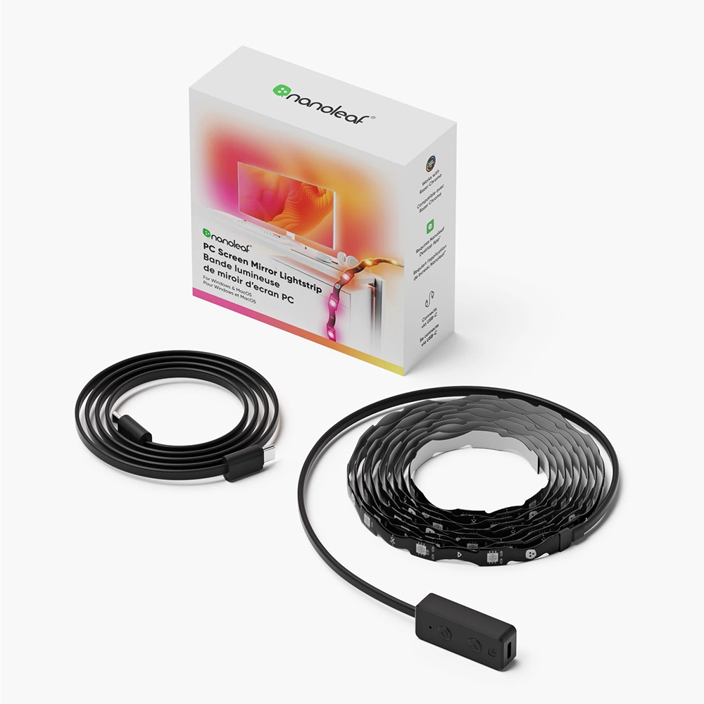 Nanoleaf 4D PC Screen Mirror Lightstrip USB, 2.5m