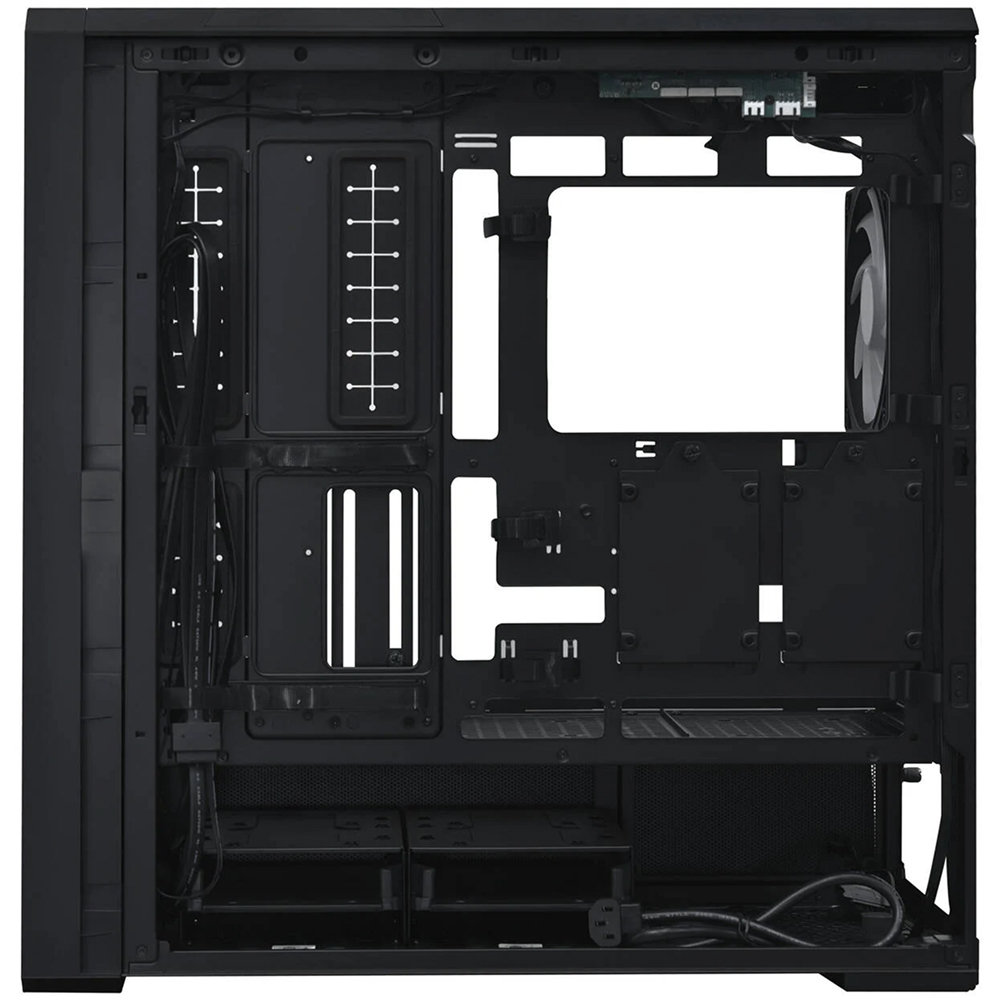 Lian Li LANCOOL 217 INF RGB, Tempered Glass, Black