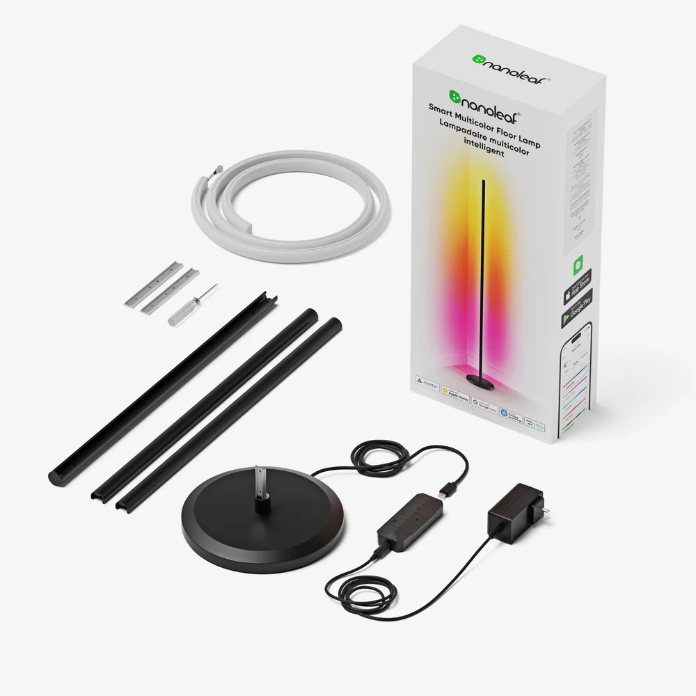 Nanoleaf Floor Lamp, Black