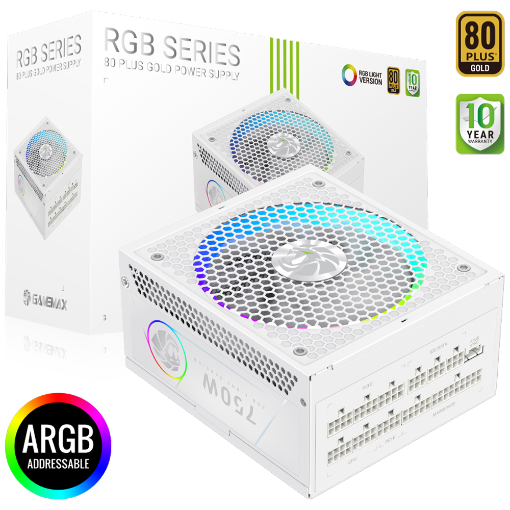 GAMEMAX RGB 750G WH