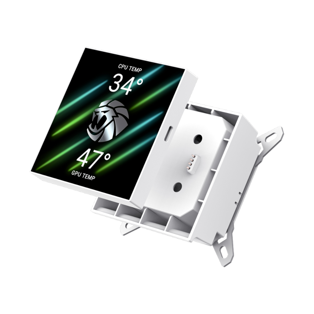 GAMEMAX GLACIER 360 LCD WH