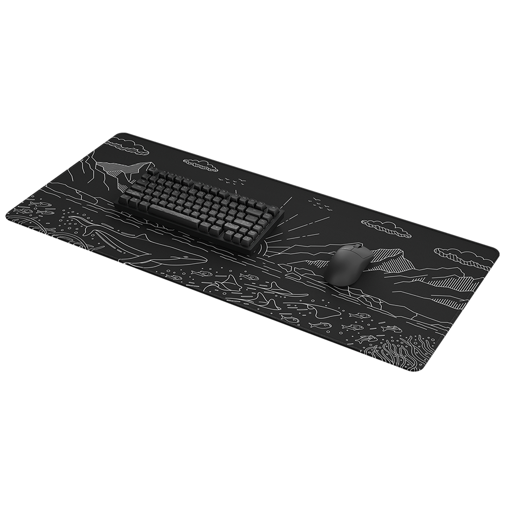 Dark Project Terra Nostra Mousepad, Black, XL