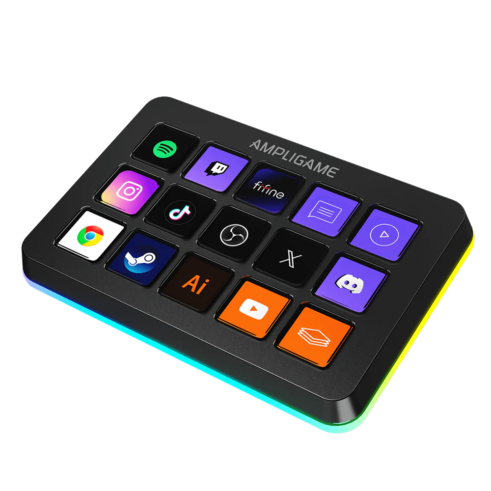 FIFINE Ampligame D6 Stream Deck Black