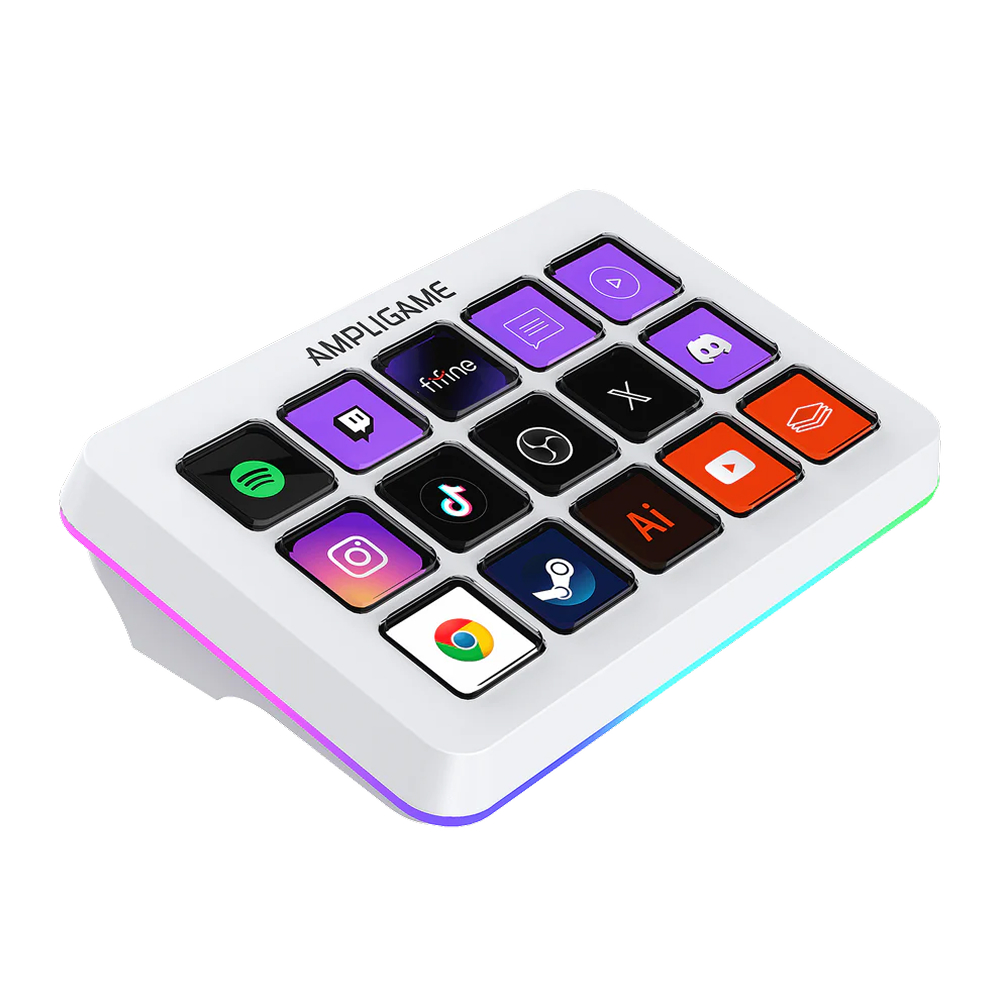 FIFINE Ampligame D6 Stream Deck White