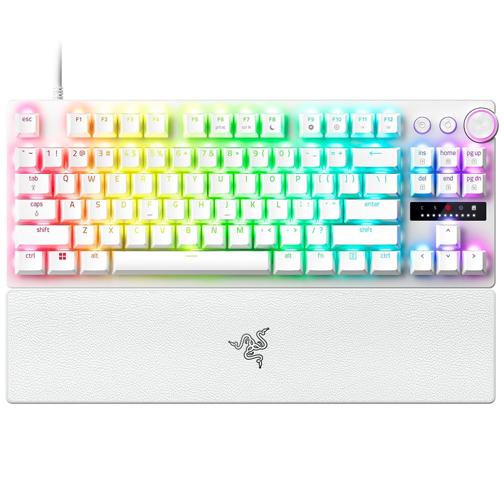 Razer Huntsman V3 Pro Tenkeyless White, US