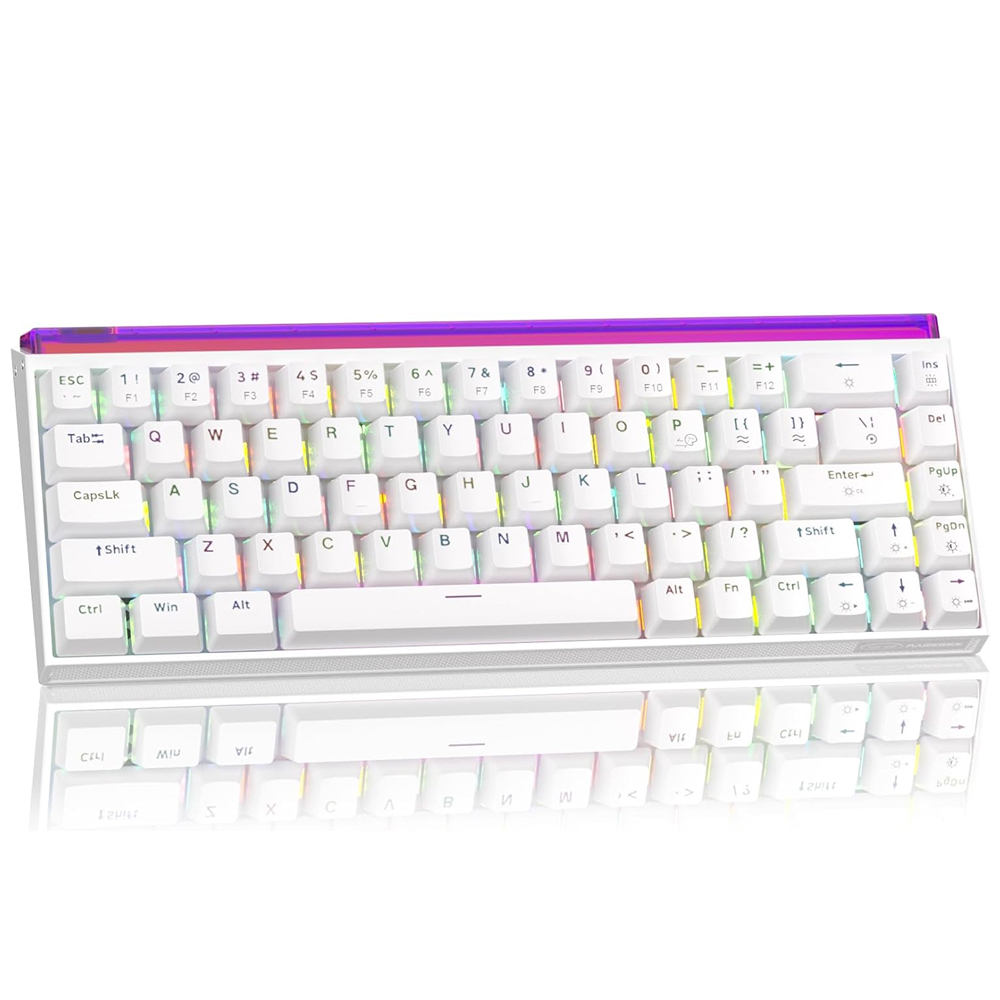 Magegee Air68 Wireless White, RGB,  Poseidon Switch, US
