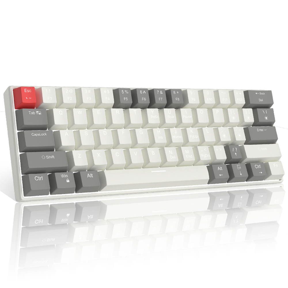 Magegee STAR61 Grey White, Blue Lighting, Red Switch, US