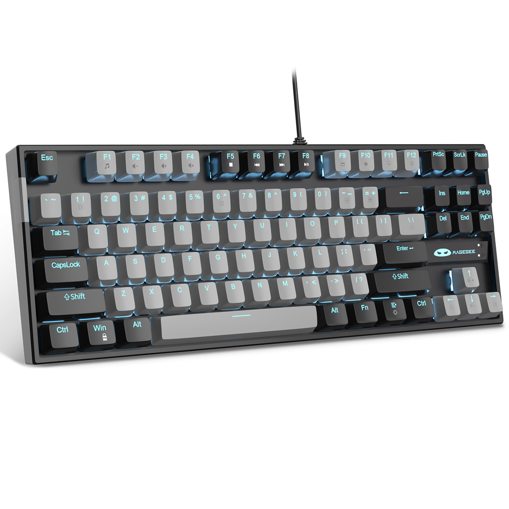Magegee MK-STAR Grey-Black, Blue Lighting, Red Switch, US