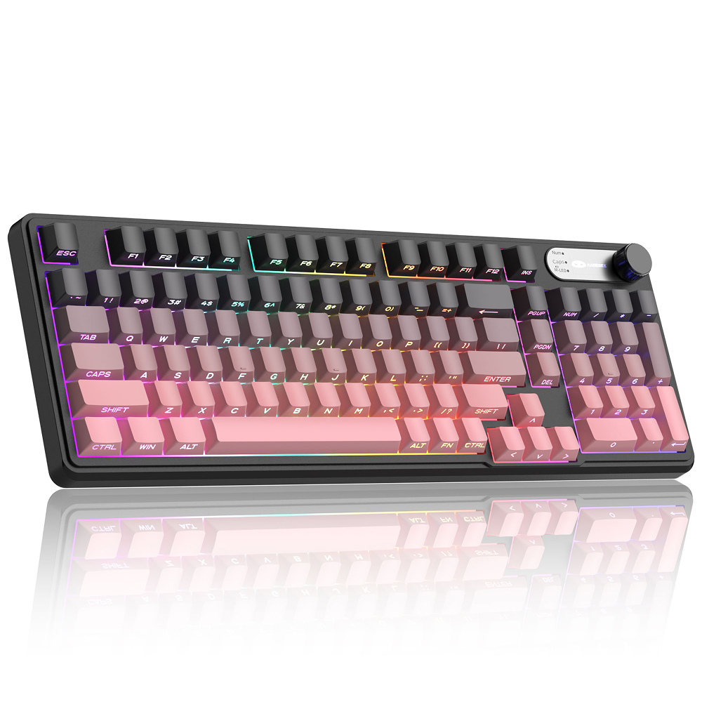 Magegee GK960 Black-Pink, RGB, Wireless, US