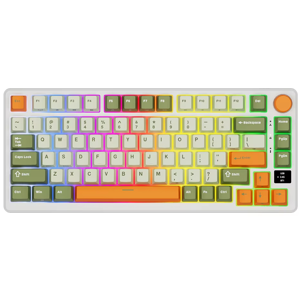 ROYAL KLUDGE M75 Slate Cyan, Beige Switch, US