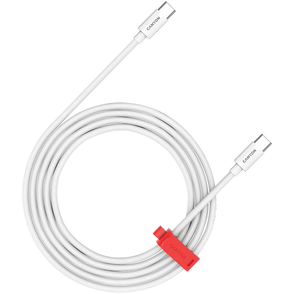 CANYON Cable CC100AB, 1.2m, White