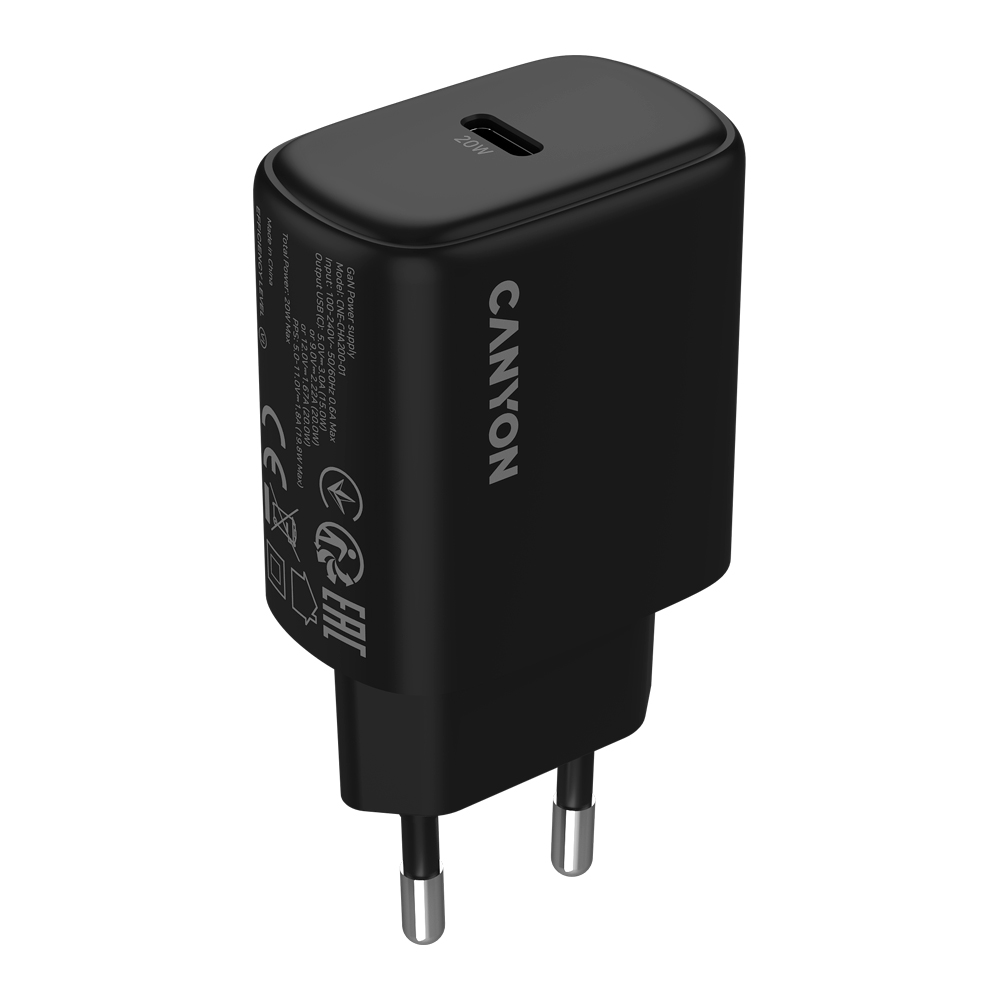CANYON OnCharge 200, 20W, Black